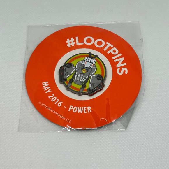 Loot Crate Collector Pin May 2016 Power - Picture 1 of 3